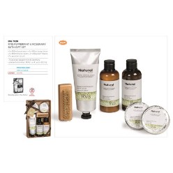 Ryis Peppermint and Rosemary Bath Gift Set