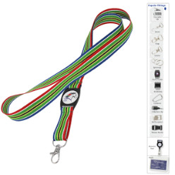 SA Flag Domed Lanyard