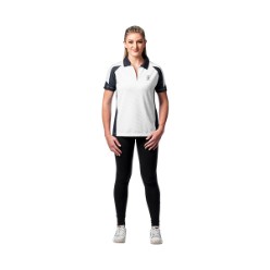 Its design features contrasting panel inlays, constructed collar, V-neck placket with zip. Regular fit. 160Gsm. Jacquard interlock, wrap knit, techno-dri.