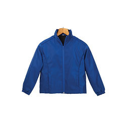 Water resistant polyester outer Unisex Jacket, lined with airtex mesh, concealed hood that can be rolled-up or zipped-off, elasticated cuffs, durable nylon zips, drawcord and stopper in hem, and side pockets with bar tacking, tonal piping on side & shoulder panel, wind and water resistant (Priced from S)