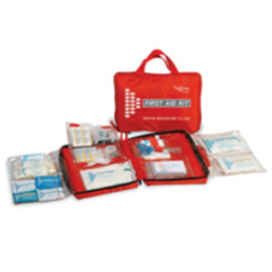 The Security Kit is ideal for 8 – 10 people. This First Aid Kit is made from a high quality PVC-coated nylon bag with a unique 3-fold design.