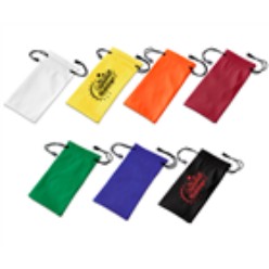 Polyester pouch for sunglasses 