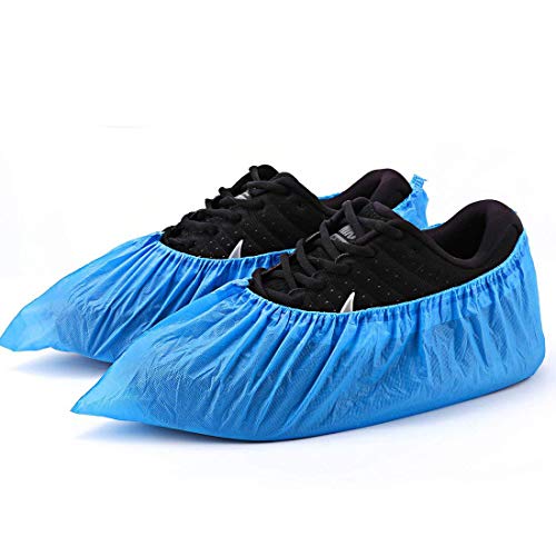 Shoe covers are Gloves and Suits perfect for keeping almost all viruses out can also be customised using Printing in sizes 100 per box owing to small supplies the final product may look different than picture.