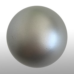 A silver stressball that will give some shine to your promotional campaign