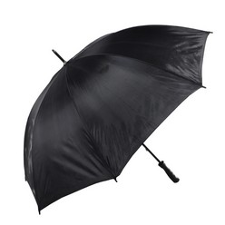 This Single Layer Windproof Golf Umbrella has the Dimensions: 103cm x 14.5cm x 23cm, Qty Per Carton: 24 Unit, Carton Weight: 12KG which is available in colours from black, green, dark blue, orange, purple, white, maroon, black & white, white & green, dark blue & white, blue & white, orange & white, red & white and yellow and white that can be customised in printing, heat transfer and sublimation