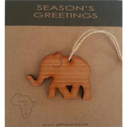 Single elephant decoration packaged