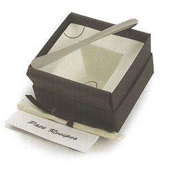 Polished stainless steel pate knife, pate bowl, pate recipes in a presentation box