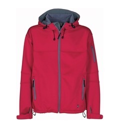 Single jersey knit Jacket of 100% polyester bonded with 100% polyester micro fleece, front pockets with zippers, hood with elastic cord, cord stoppers and flap with velcro, cuff with flap with velcro closure, drawstring at the bottom with cord stoppers, Slazenger rubber label at the front (Priced from S)