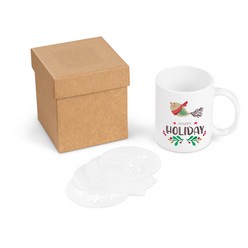 Snowfall Festive Gift Set that can be printed using Sublimation techniques and is available in  none