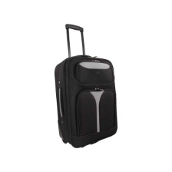 Includes Main Zip Compartment, 2 x Front Zip Compartments, Inner Zip Pocket, Luggage Tag Holder, Side Handle and Top Handle
