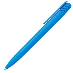 Solid colour ballpoint pen with matching coloured clip
