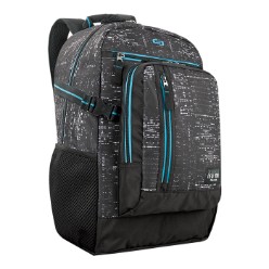 polyester Material, Fully padded Mesh 15.6 inch laptop Pocket, Two Front Pockets, Front zip-down organizer section with key clip, Side mesh pockets fit most water bottles, Padded carry handle, Padded back and backpack straps for added comfort, Lightweight Construction, 1 Y warranty