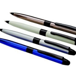 Sonato Stylus Ball pen, Twist Action Ball pen, Refill, Black ink