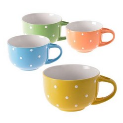 Have a drink or just a good smelling cup of coffee with the Soup-Mug Ceramic Bright-Soup