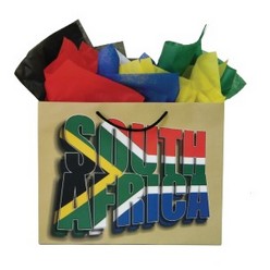 South Africa bags, 135gsm material, with re-inforced base & top and matching cord handles