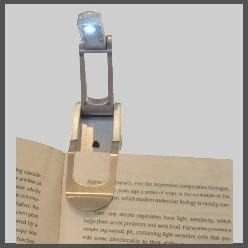 This Space Lite is a compact reading light that enables the reader to read a book or a paper in a dimly lit area. This tool comes in handy when reading while traveling or in a place where the light is not dependable. Carry it in your bag wherever you go, it takes up only a very small amount of space but serves a rather huge purpose.