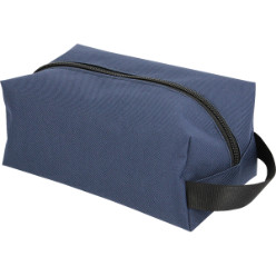 Toiletry bag with handle & zip - 600D -