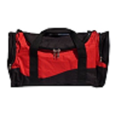 Made from 600D material, carry handles, side zip compartments, main zip compartment and adjustable/removable shoulder strap
