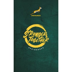 The Springboks Rainbow Eco Journal is the perfect notebook for any rugby event season which is why it has the signature green and gold colouring that everyone should have to show their support and it's is in the size of 130mm x 210mm A5