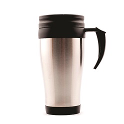 410ml Stainless steel thermal mug, keeps your coffee/drinks warm