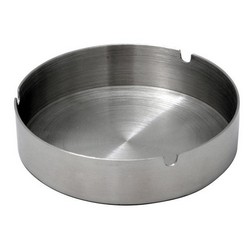 Stainless steel round ashtray