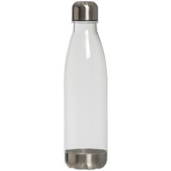 PP Waterbottle with stainless steel bottom and li