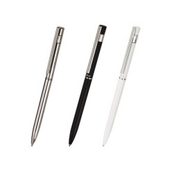 Stick Ballpen Twist Metal Ballpen, Refill-Black Ink, Laser Engraving, Supplied in Polo Box