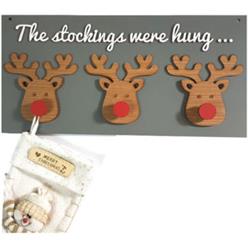 Stocking hanger Stocking hanger