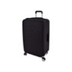 Stretch luggage cover for 24inch luggage bag, pull cover over your bag and clip close for easy identification and protection, 92% polyester and 8% spandex