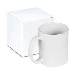 Ceramic mug with 280ml capacity is desighned to be branded in full clolour by a sublimation process