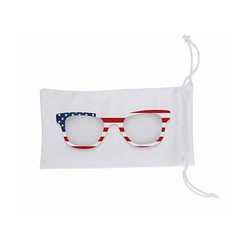 Polyester pouch for sunglasses