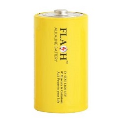 1, 5V super heavy duty battery, D size, 2pc