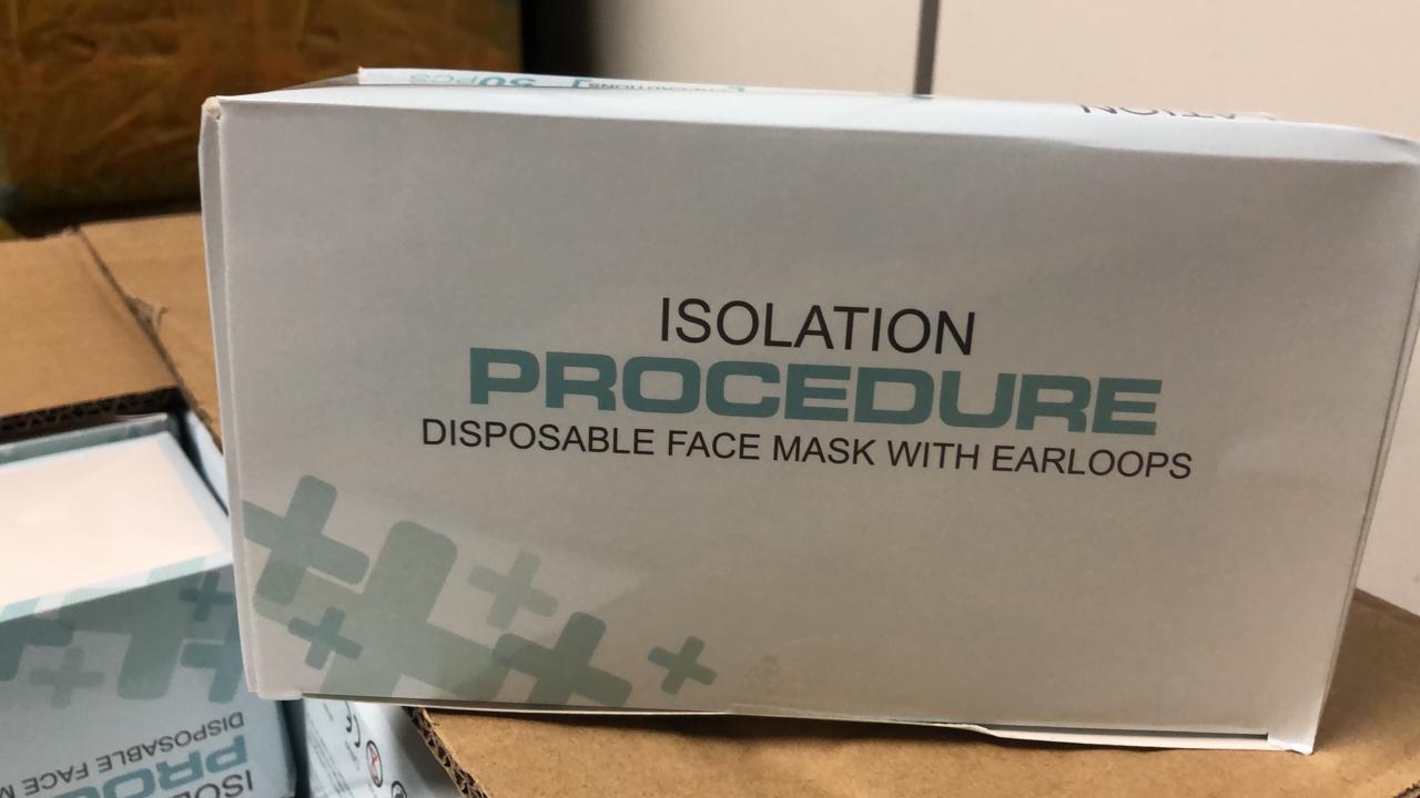Surgical Face Masks With Certificate that can be delivered to your house with our deliveries throughout the lockdwon period.