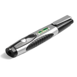 ABS, Spirit level with white LED light, 3 x AG13 button batteries included