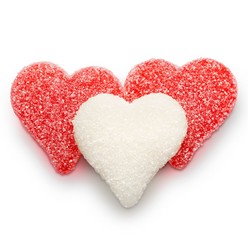 Your sweetheart won't feel left out when you give them a branded tub of sweet hearts