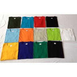 Round Neck T-Shirts in a variety of colours 145g 65/35 Polyester/Cotton