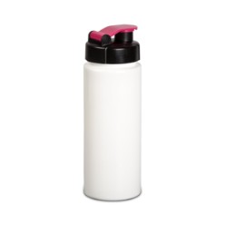 BPA free plastic water bottle 600ml capacity, Choose your lid cap from a variety of different colours, *Due to Health and Safety Regulations we cannot accept returns of this item, Plastic