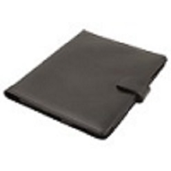 Tablet cover with pen holder, holds 10 tablet and made from koskin material