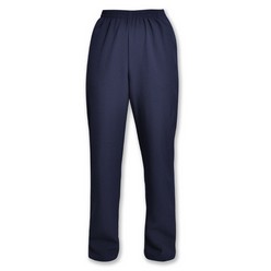 Terry pants, 100% polyester, side pockets and full elasticated waist, classic corporate style, high quality mini fabric wit wash and wear properties