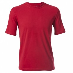 100% Cotton Single Jersey Knit, Ribbed crew neck / Bio-blast technology