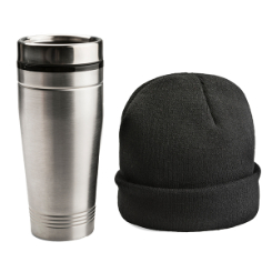 Thermal Mug & Beanie Giftset