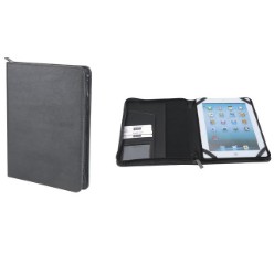 PU Material, Business Card and Credit card pockets, Document Pocket Suitable for Most iPad, Gift Boxed 