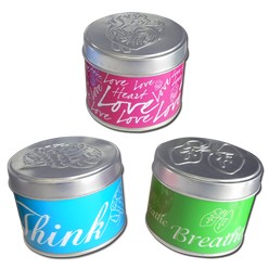 Tins round ware crafted with so much sophistication with a highly functional packaging material that gives you a timeless experience. It comes in varieties of brands and colors like blue, green and pink making it suitable for any and all occasions. This metallic promotional care packaging simulates an elegant quality that reflects a company's remarkable achievements heights over a very long time. It has an area of 99mm by 50mm.