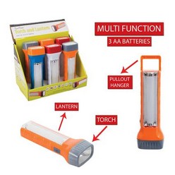 Light up your world with this brandable and customisable Torch Lantern Led Pl Dual Function