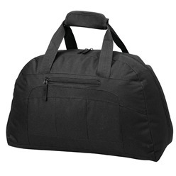 Tog bag made from 600D fabric with a padded Velcro handle, zip pocket, woven zip pullers and top stitching.