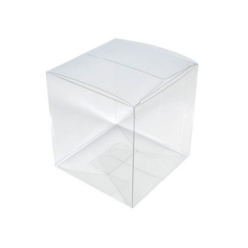 Transparent box to house fortune cookie