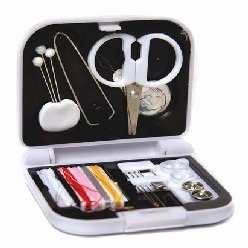 Mini travel sewing kit