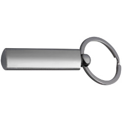  metal key ring in a gun metal colour finish - supplied in a black gift box.