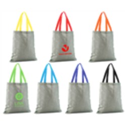80gsm, non-woven fabric, cross box stitching for extra strength at the handles, contrast coloured handles, Non-woven 