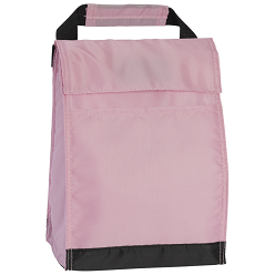 Two Tone Lunch Sack, Hook and Loop closure, Fully insulated main compartment, front pocket, PVA Lining, Material: 210D Polyester